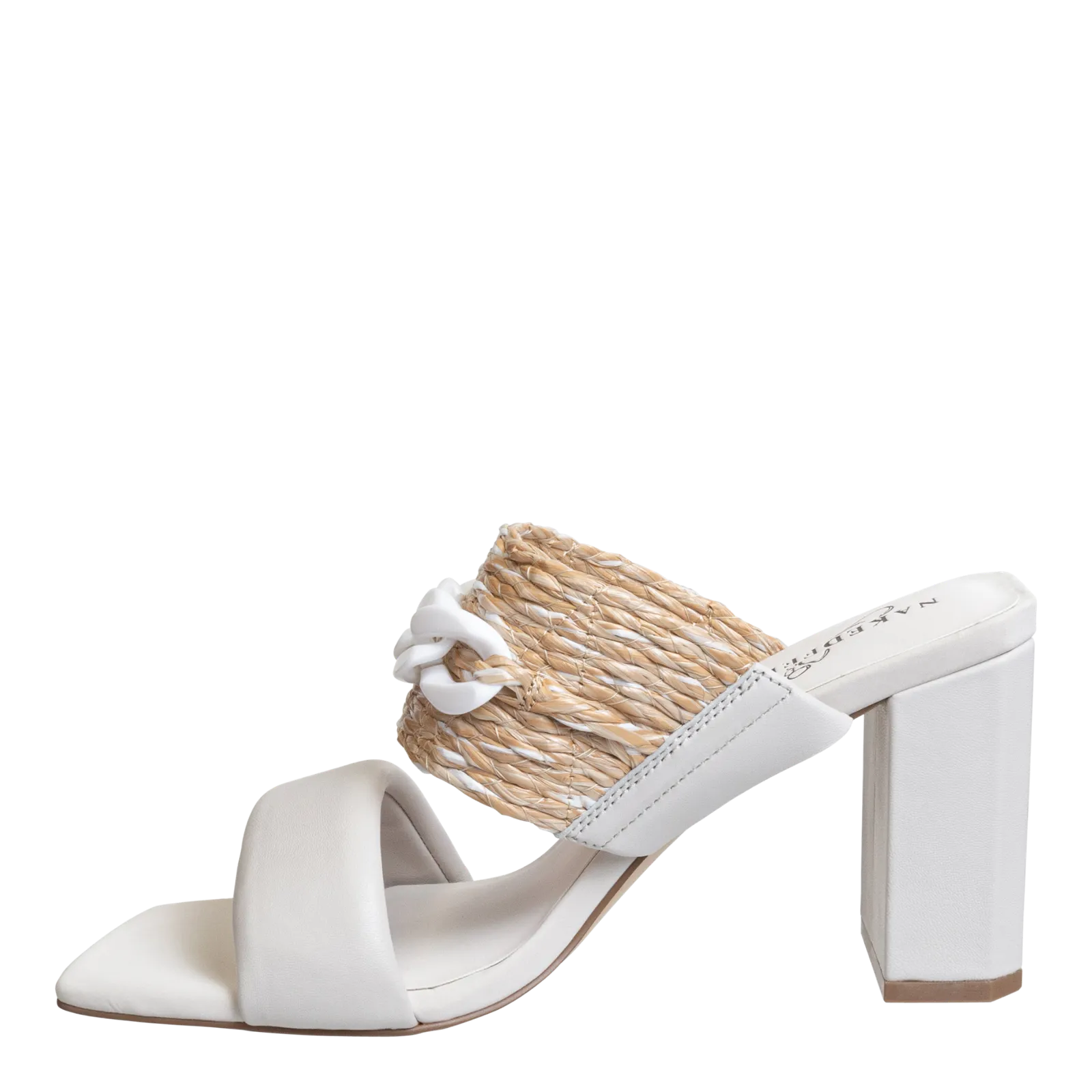 PROPRIETY in RAFFIA Heeled Sandals