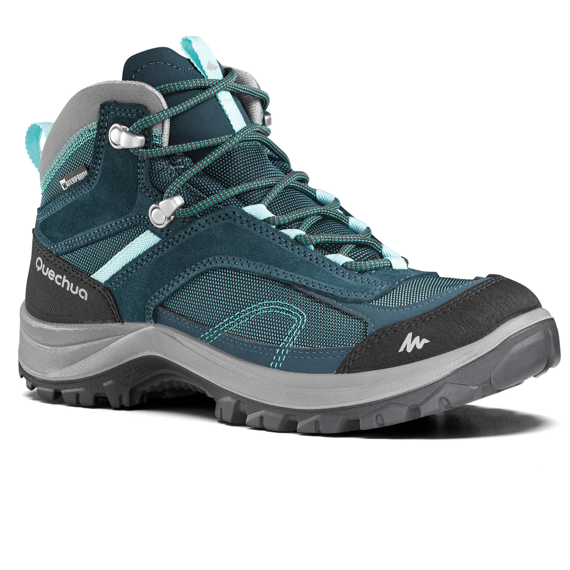 Quechua Women's MH100 Waterproof Mid Hiking Shoes