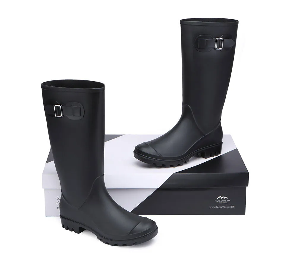 Rainboots ,Tall Gumboots Women Veronica With Wool Insoles