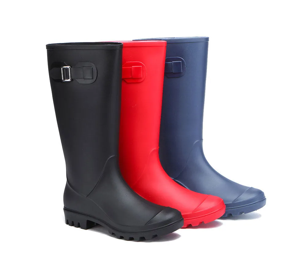 Rainboots ,Tall Gumboots Women Veronica With Wool Insoles