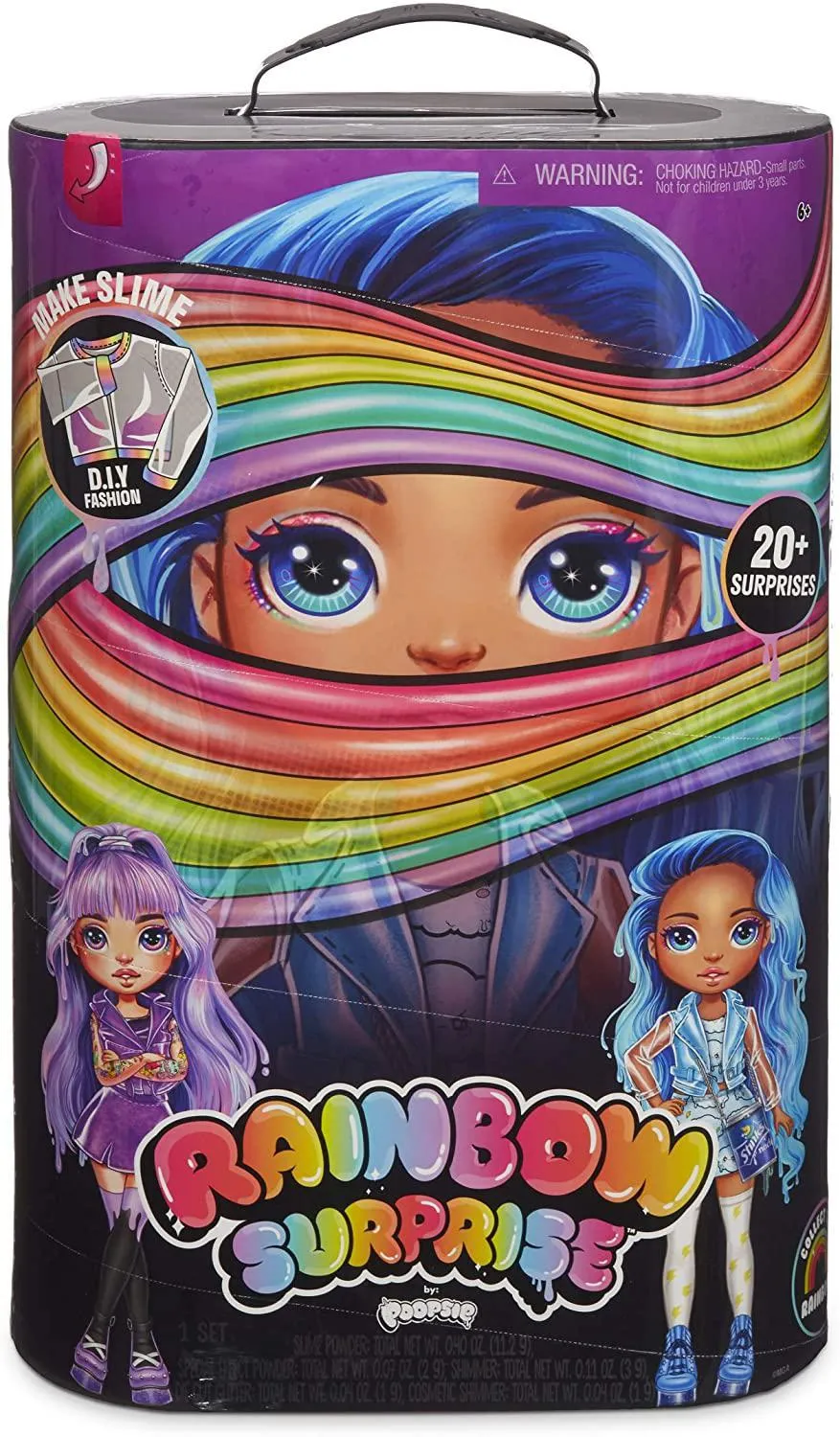 Rainbow Surprise Dolls – Amethyst Rae or Blue Skye, Multicolor