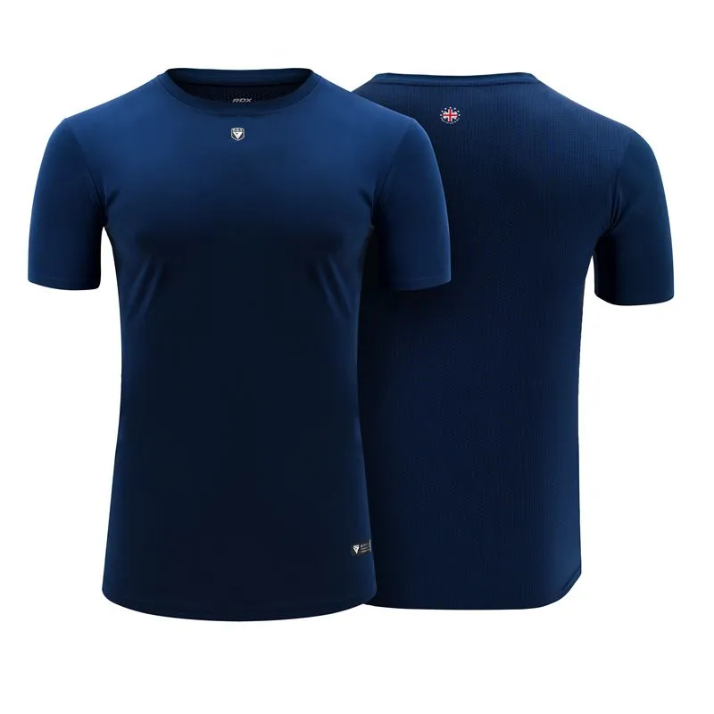 RDX T1 Short Sleeve Blue T-Shirt