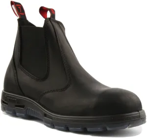 Red Back Usbbk In Black | Steel Toe