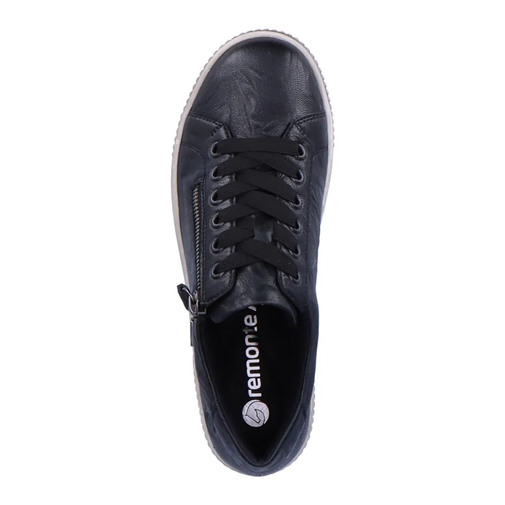 Remonte D0700 Maditta 00 Sneaker Black Leather (Women's)