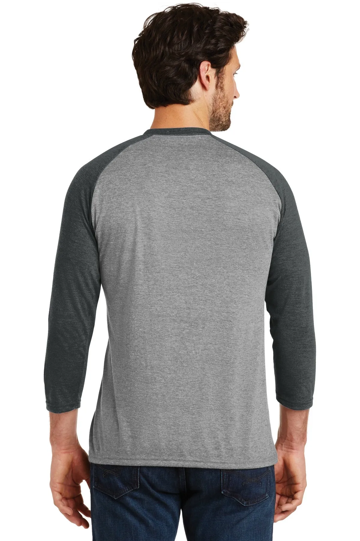 Roberts -District ® Perfect Tri® 3/4-Sleeve Raglan. DM136