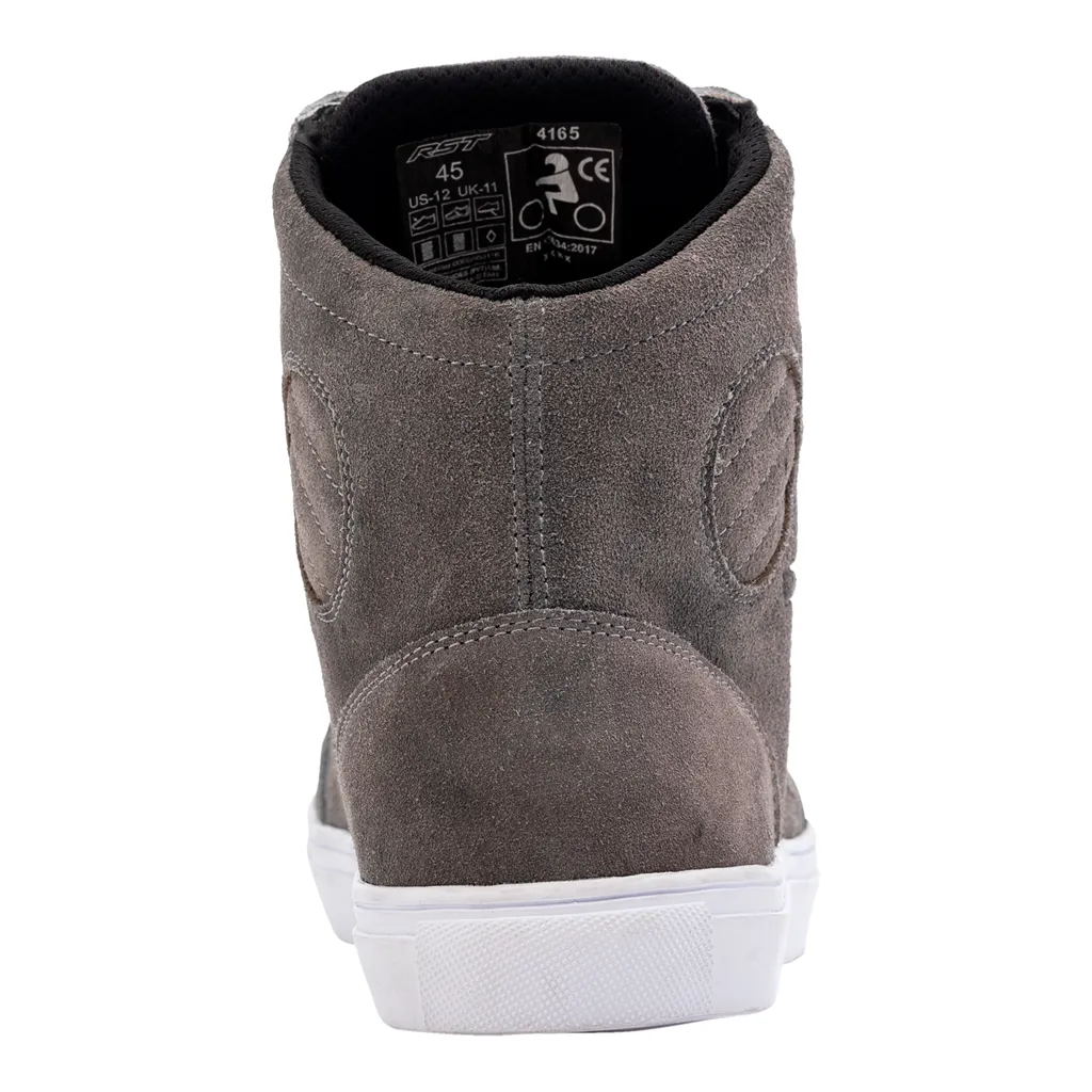 RST Hitop Moto Sneaker Urban Boots Suede - Grey