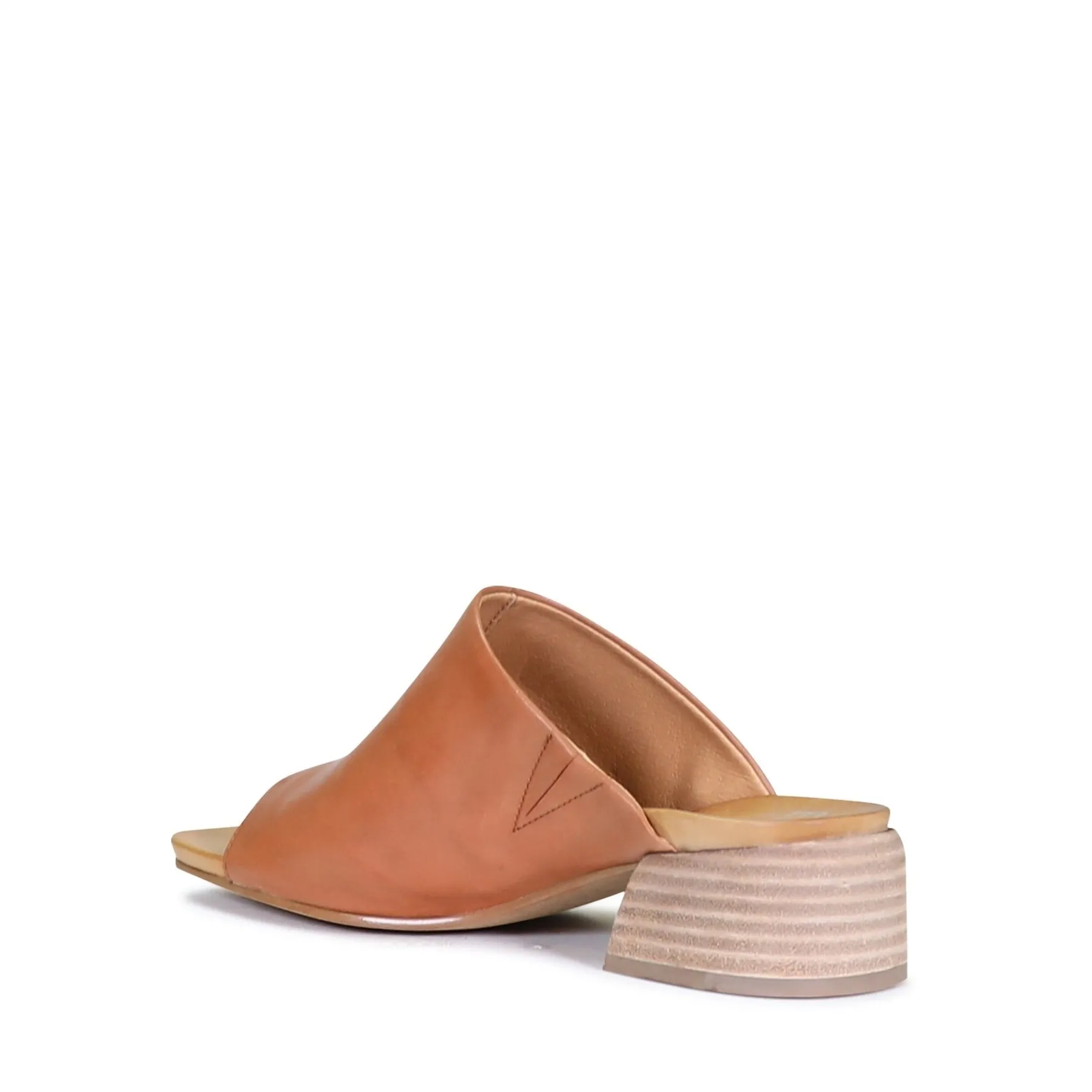 SALMA HEELED SLIDE SANDALS