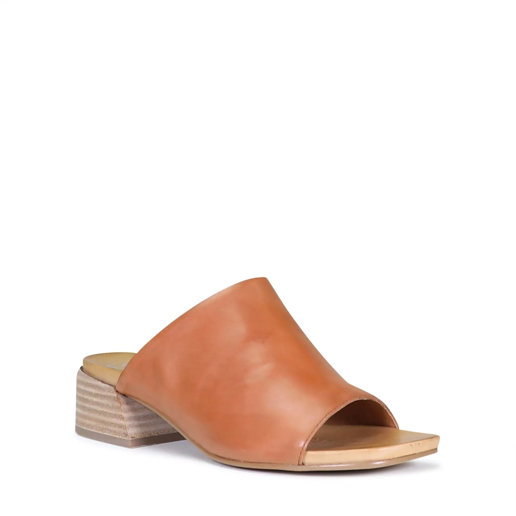 SALMA HEELED SLIDE SANDALS