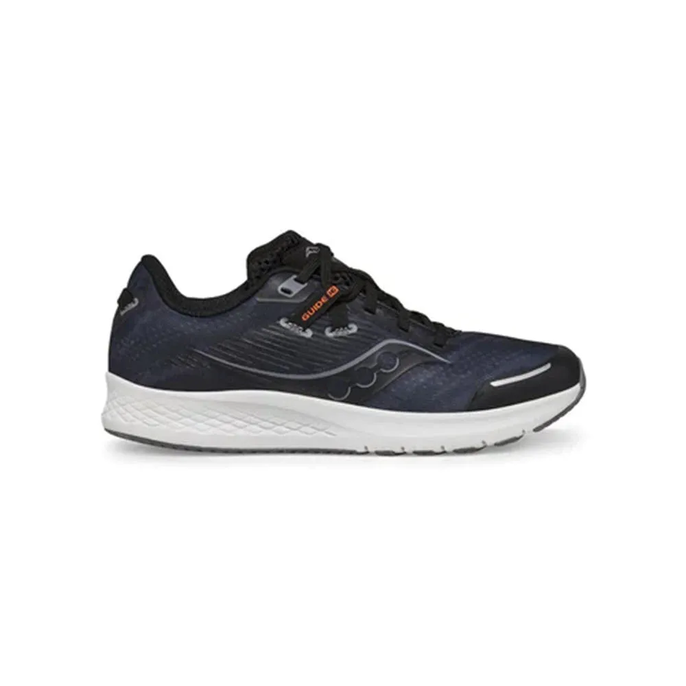 SAUCONY GUIDE 16 BLACK/WHITE - KIDS