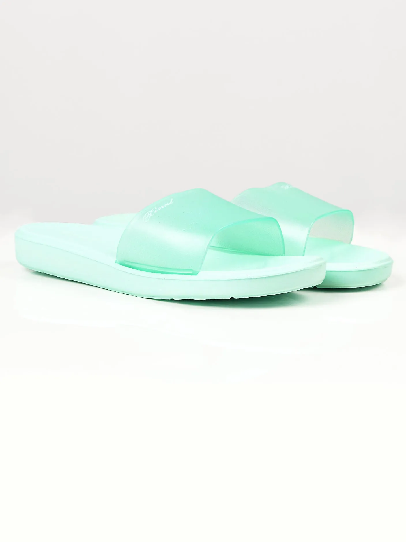 Slide Slippers - Sea Green