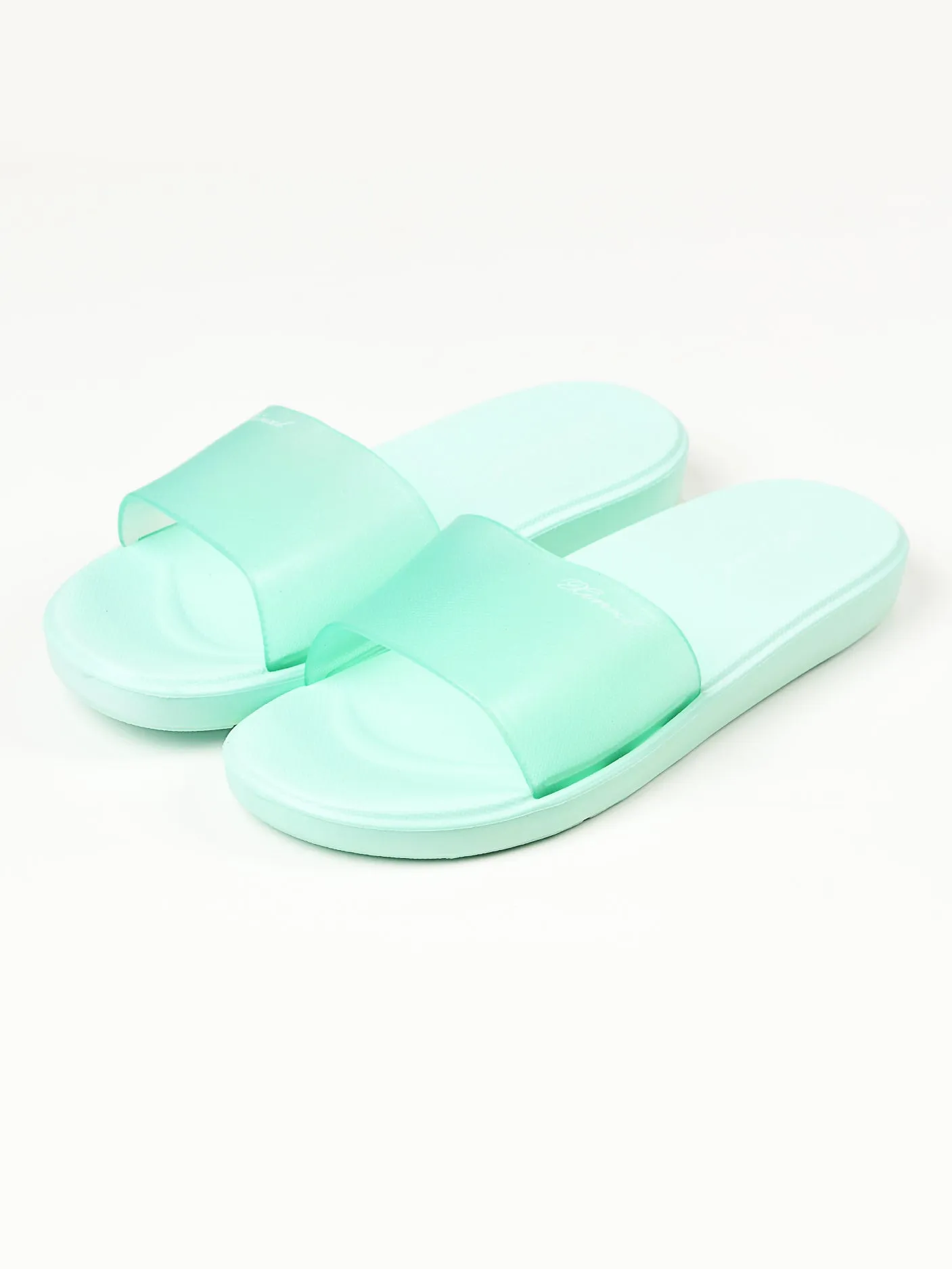 Slide Slippers - Sea Green