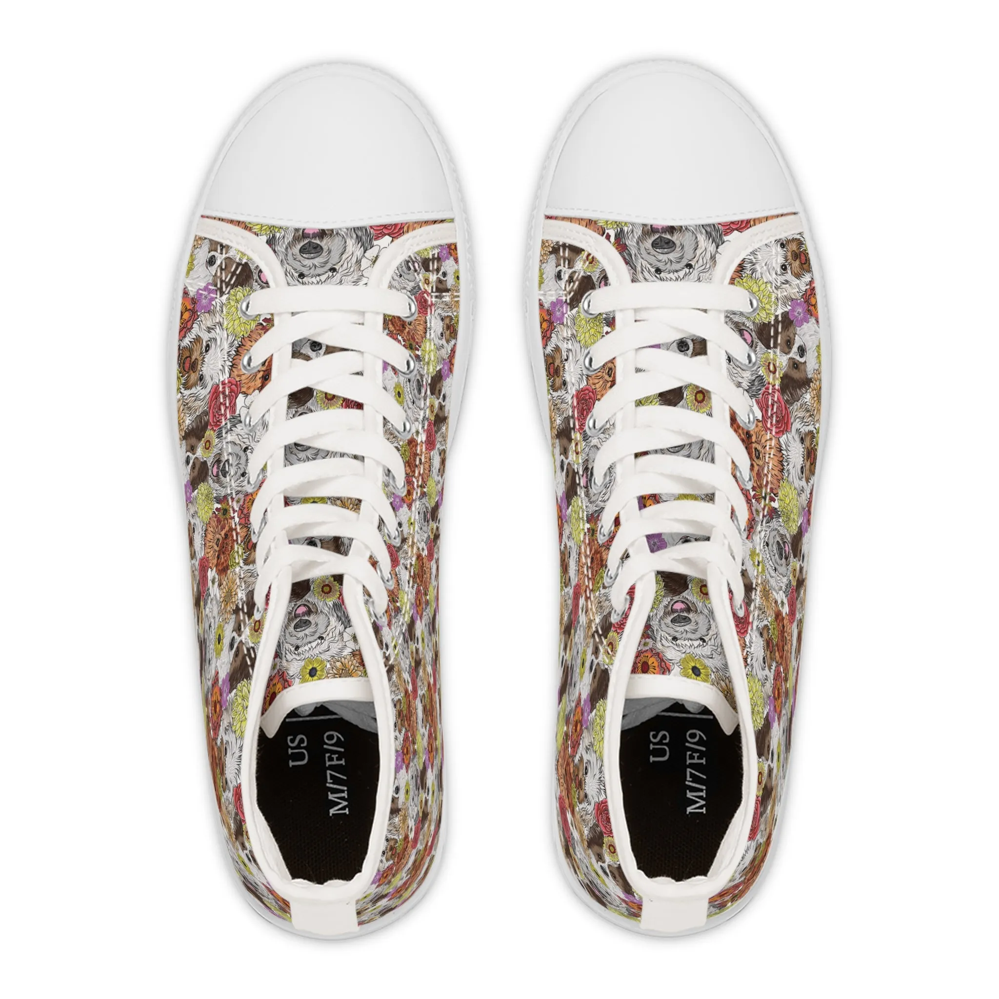 Sneakers - Hi Top - Floral