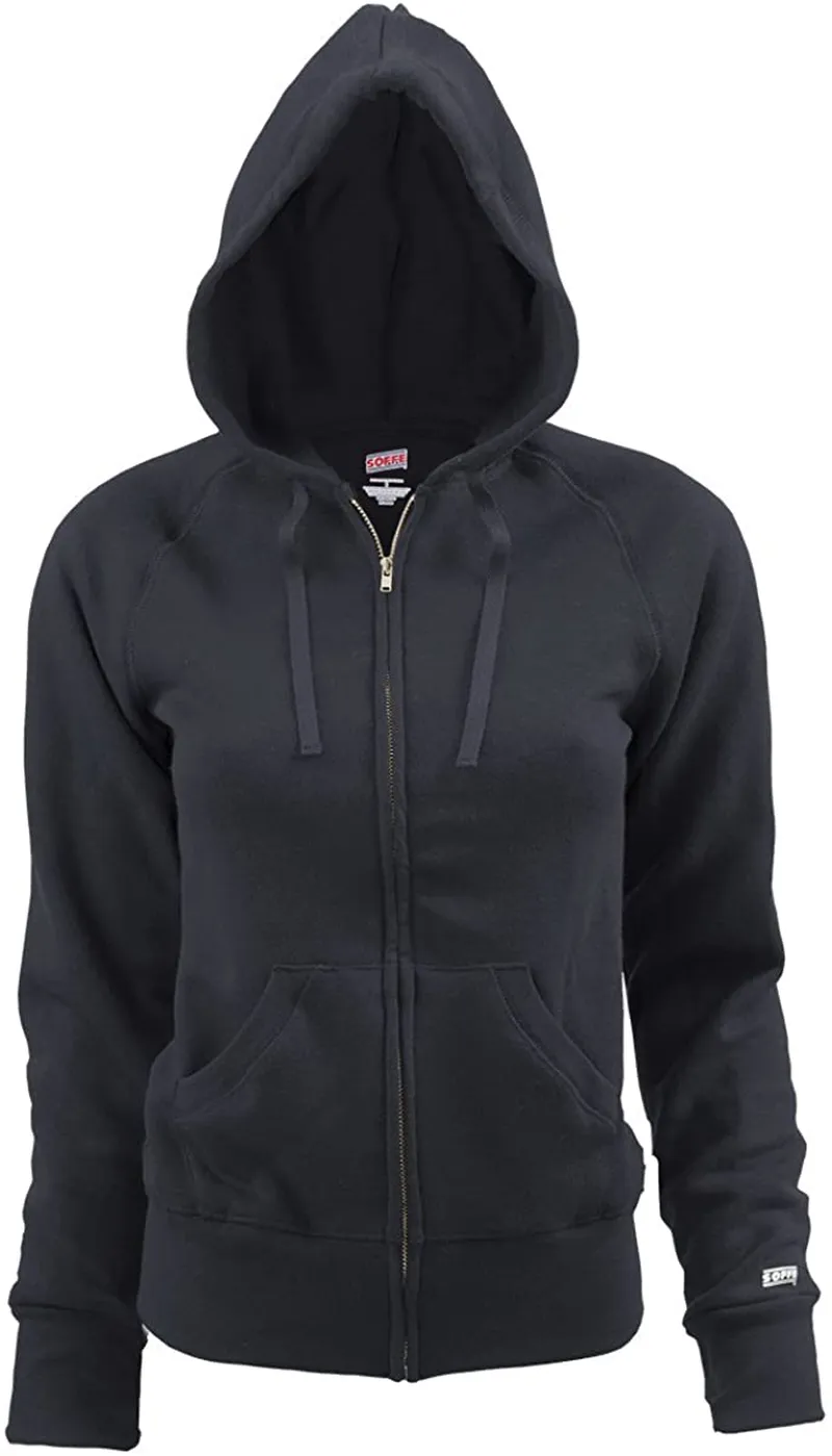 Soffe Women's Rugby Zip Hoodie