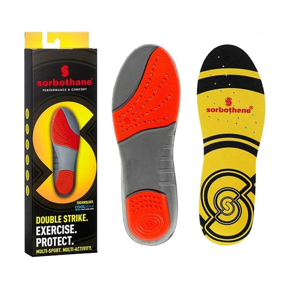 Sorbothane Shock Stopper Double Strike Insoles