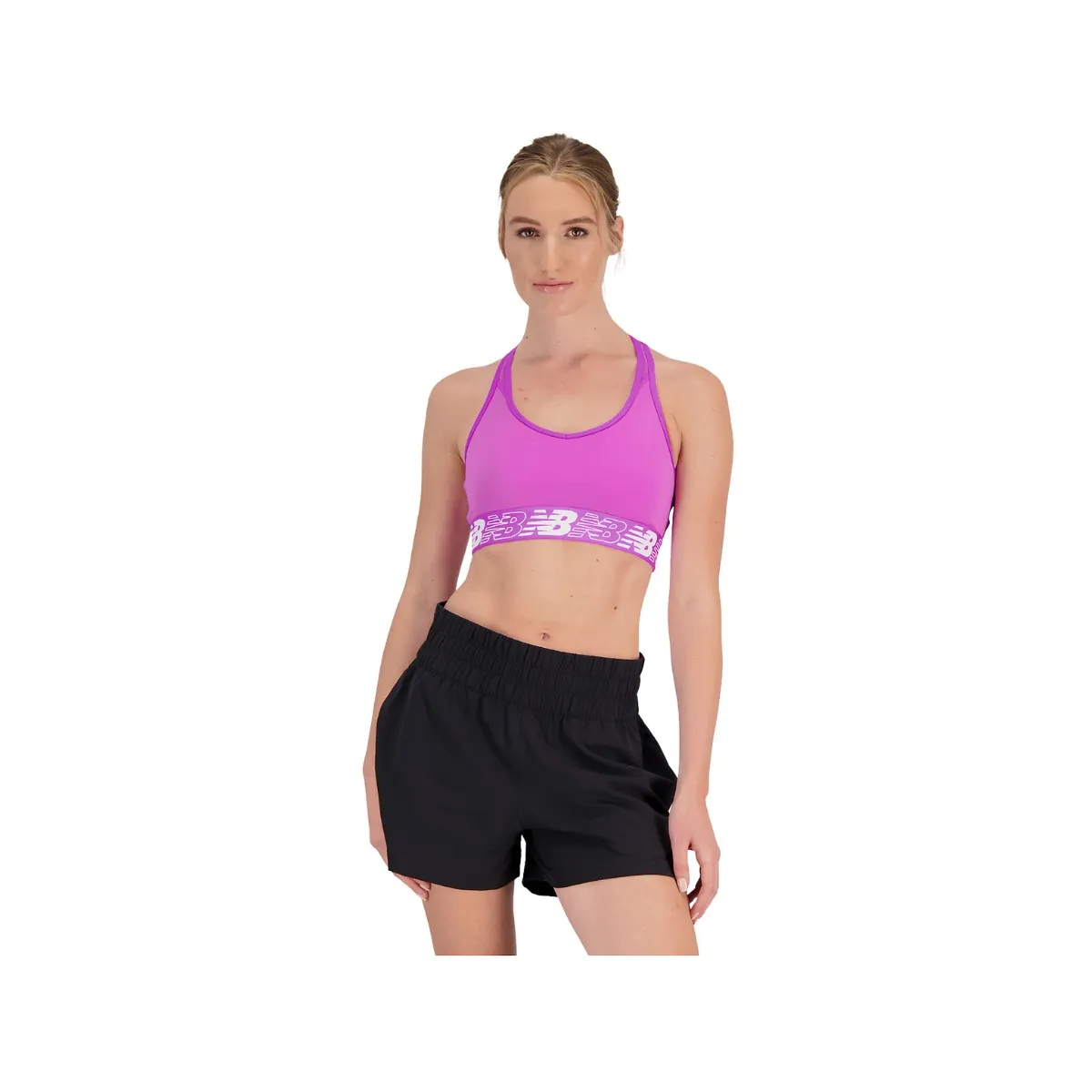 Sports Bra New Balance Pace Bra 3.0 Violet Women's