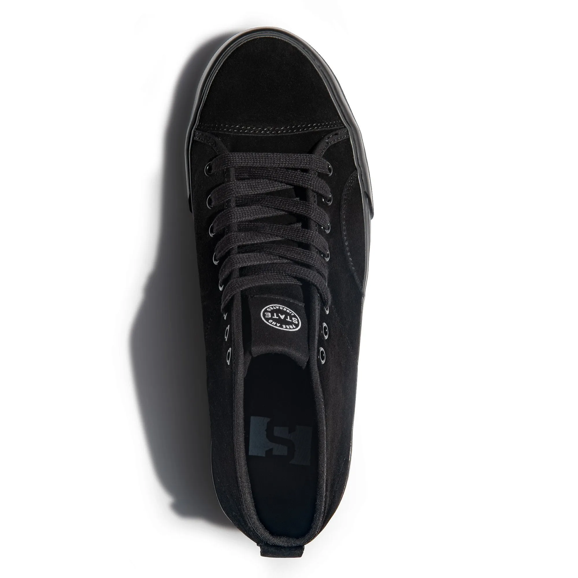 STATE FOOTWEAR HARLEM UP TOWN BLACK/BLACK