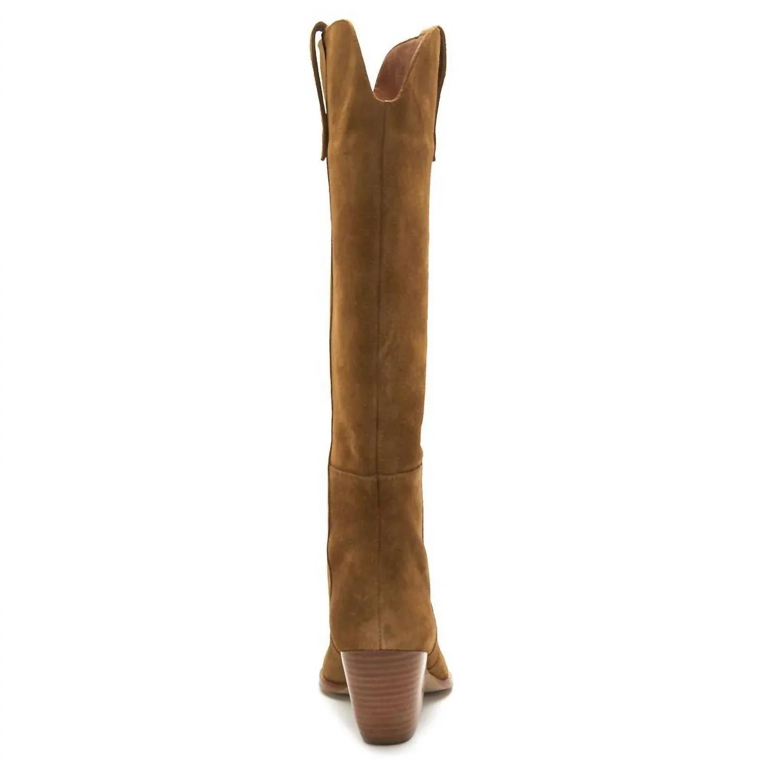 Stella Brown Suede Western Boots