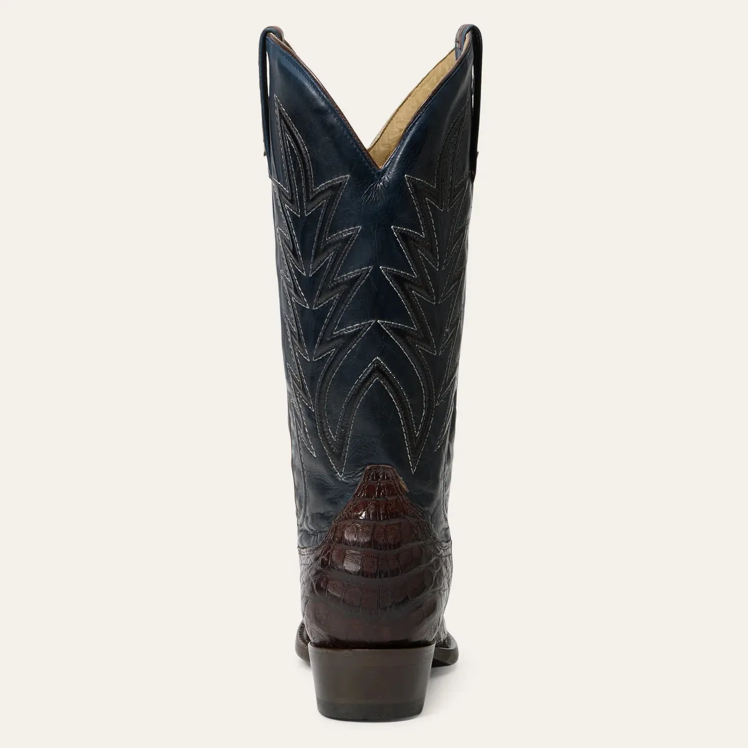 Stetson Brown Women's Adi Caiman Snip Toe Boot 4333