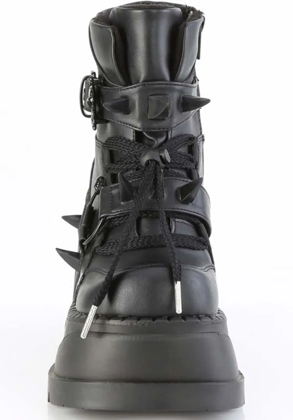 STOMP-60 [Black] | PLATFORM BOOTS [PREORDER]