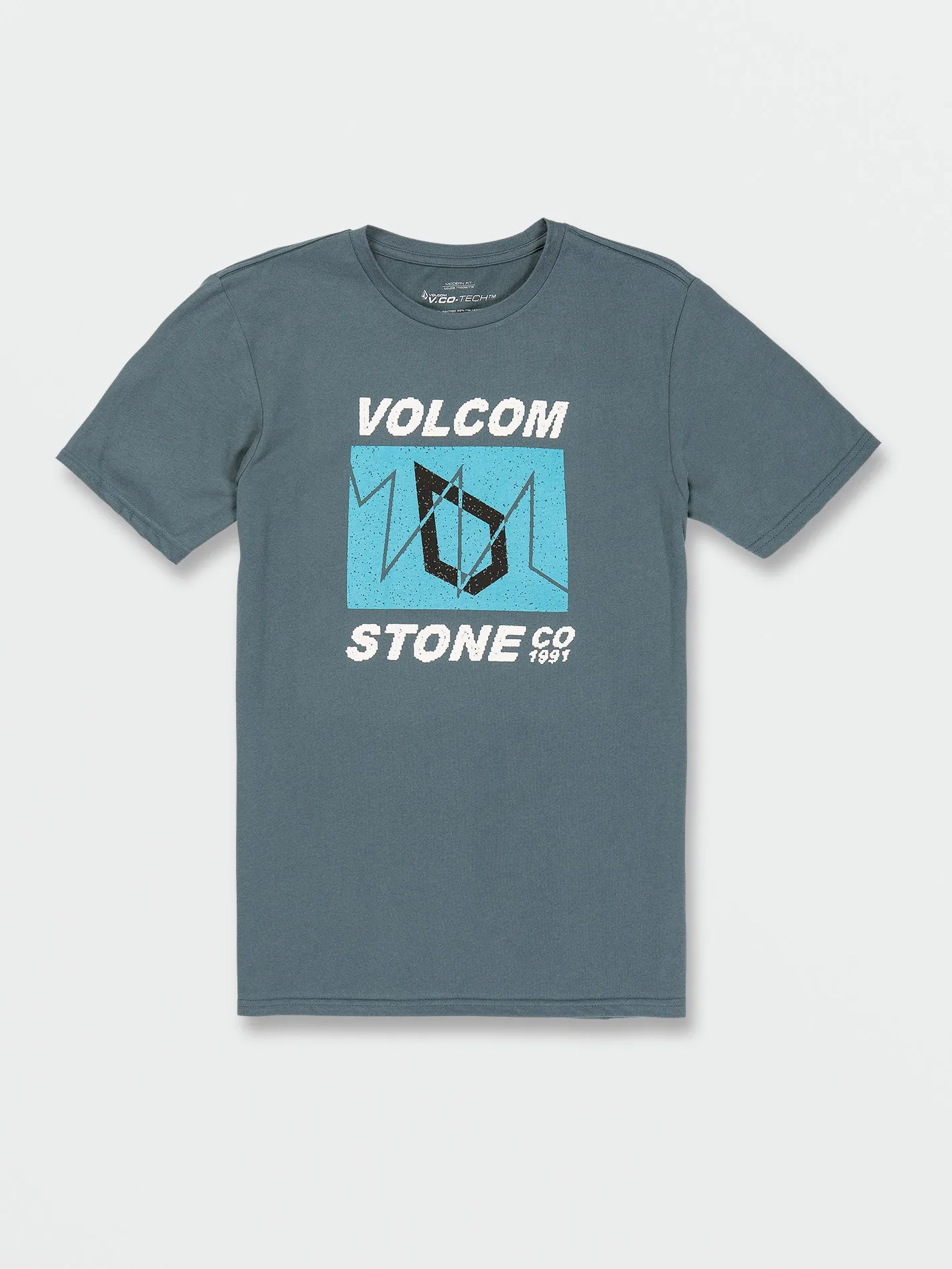 Stone Shocker Tech Short Sleeve Tee - Cruzer Blue