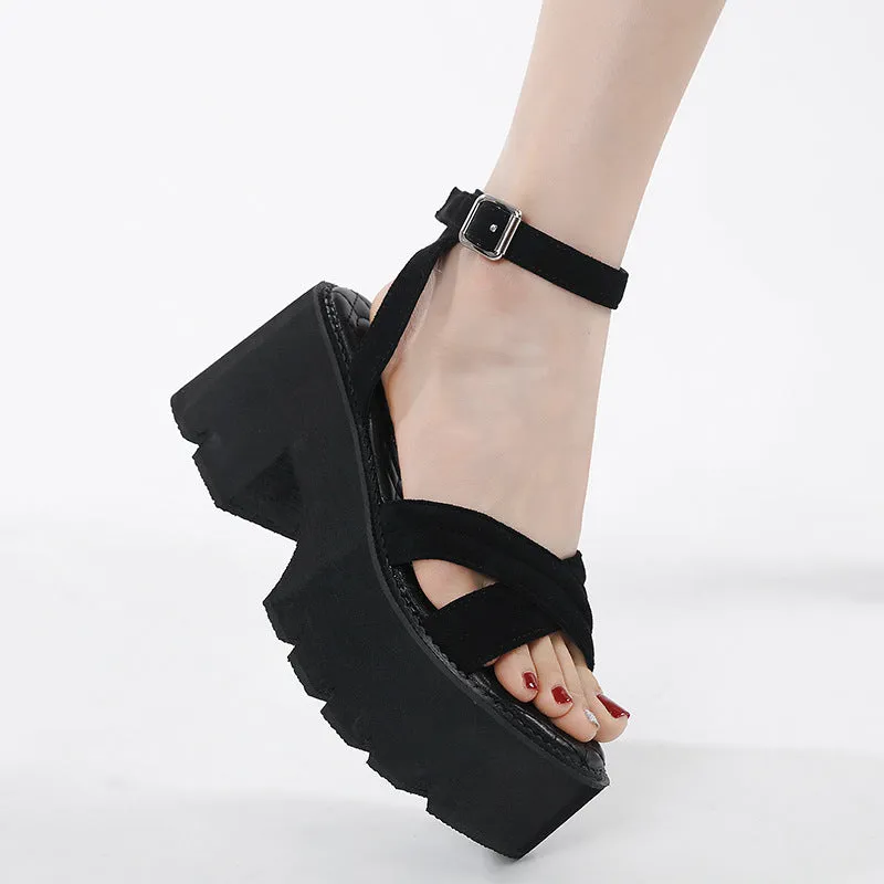 Summer Thick Platform High-heeled Sandal