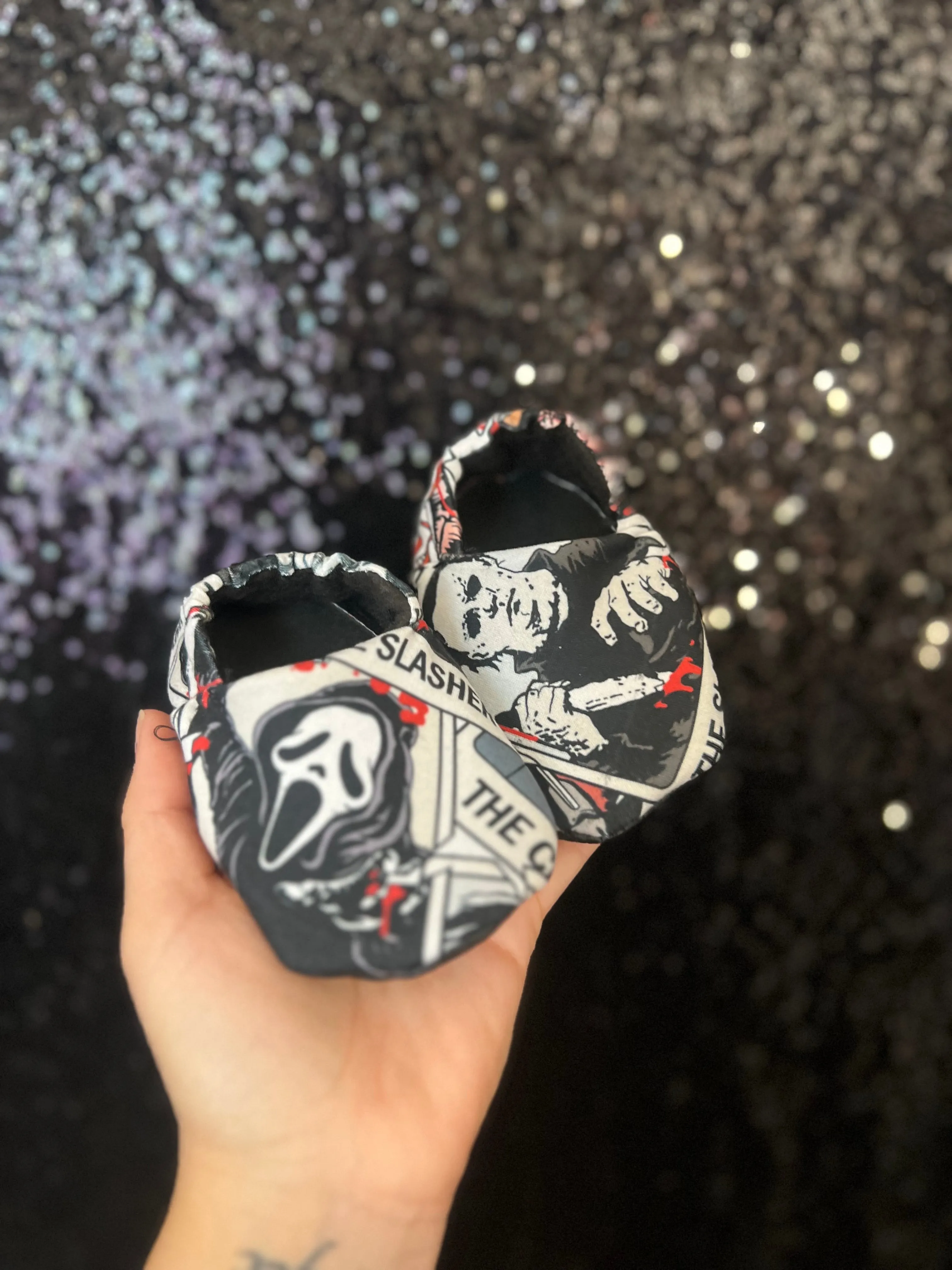 Tarot Horror Baby Booties