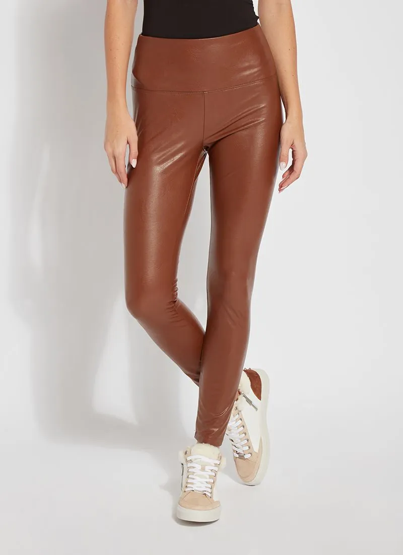 Textured Leather Legging | Harness