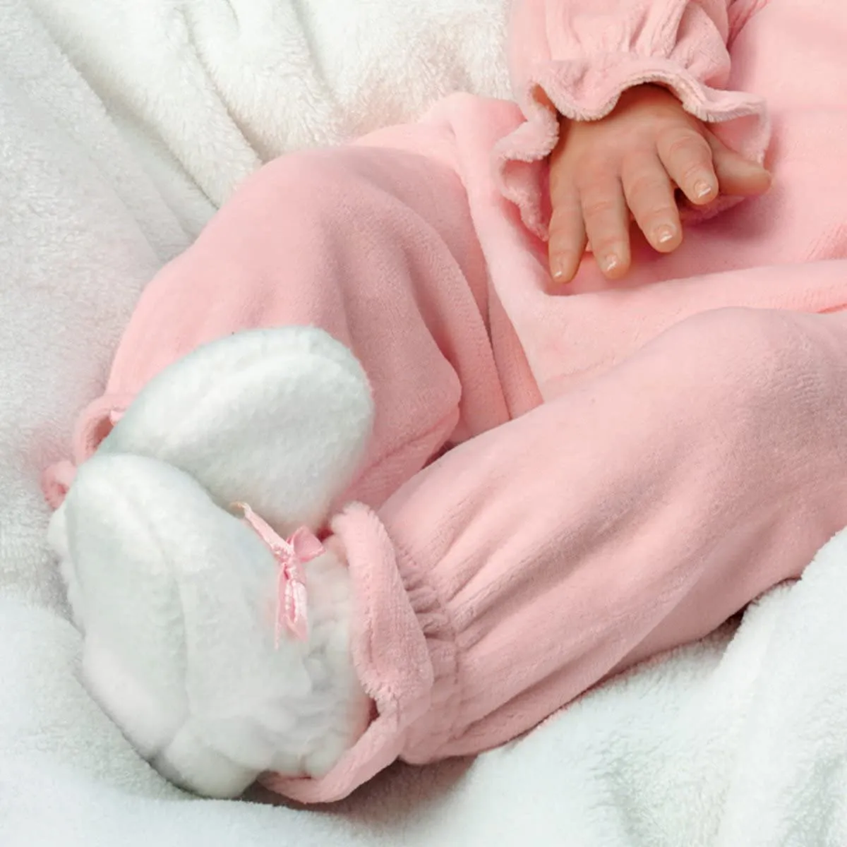 The Ashton - Drake Galleries Katie So Truly Real® Newborn Baby Girl Doll Realistic Poseable Weighted Reborn with Soft RealTouch® Vinyl Skin by Renowned Doll Artist Mayra Garza 17.5-inches