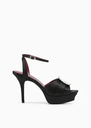 Tim Platform Heels - Black