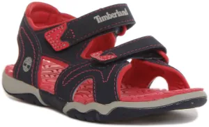 Timberland A1Aas In Navy Pink For Kids