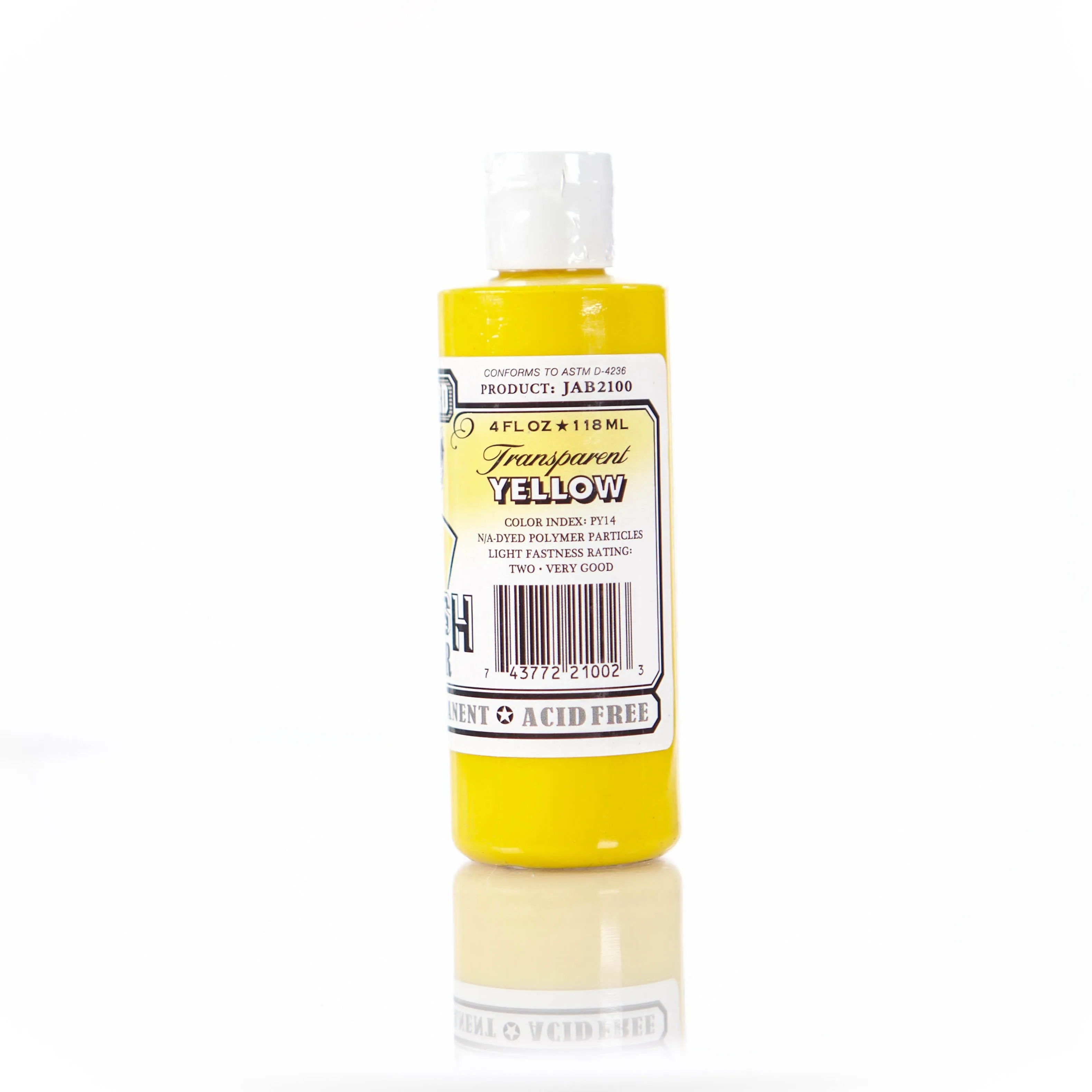 Transparent Yellow Jacquard Airbrush Paint