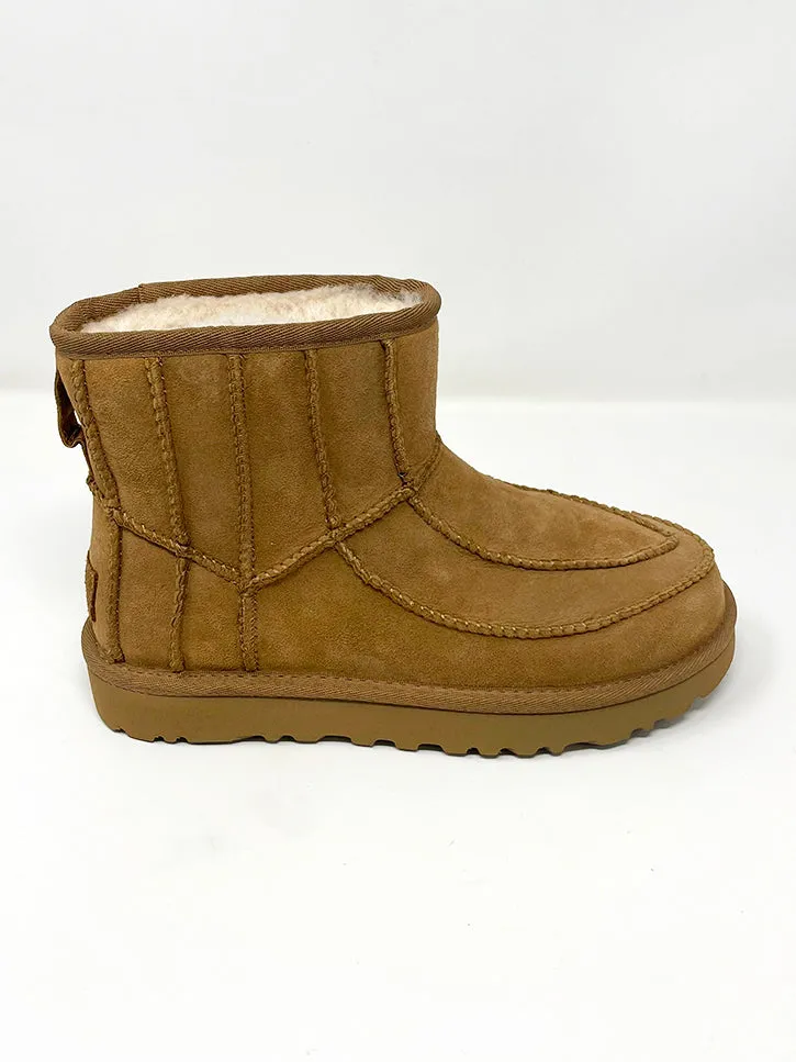 Tschabalala Self x UGG Classic Mini Repeated, Chestnut