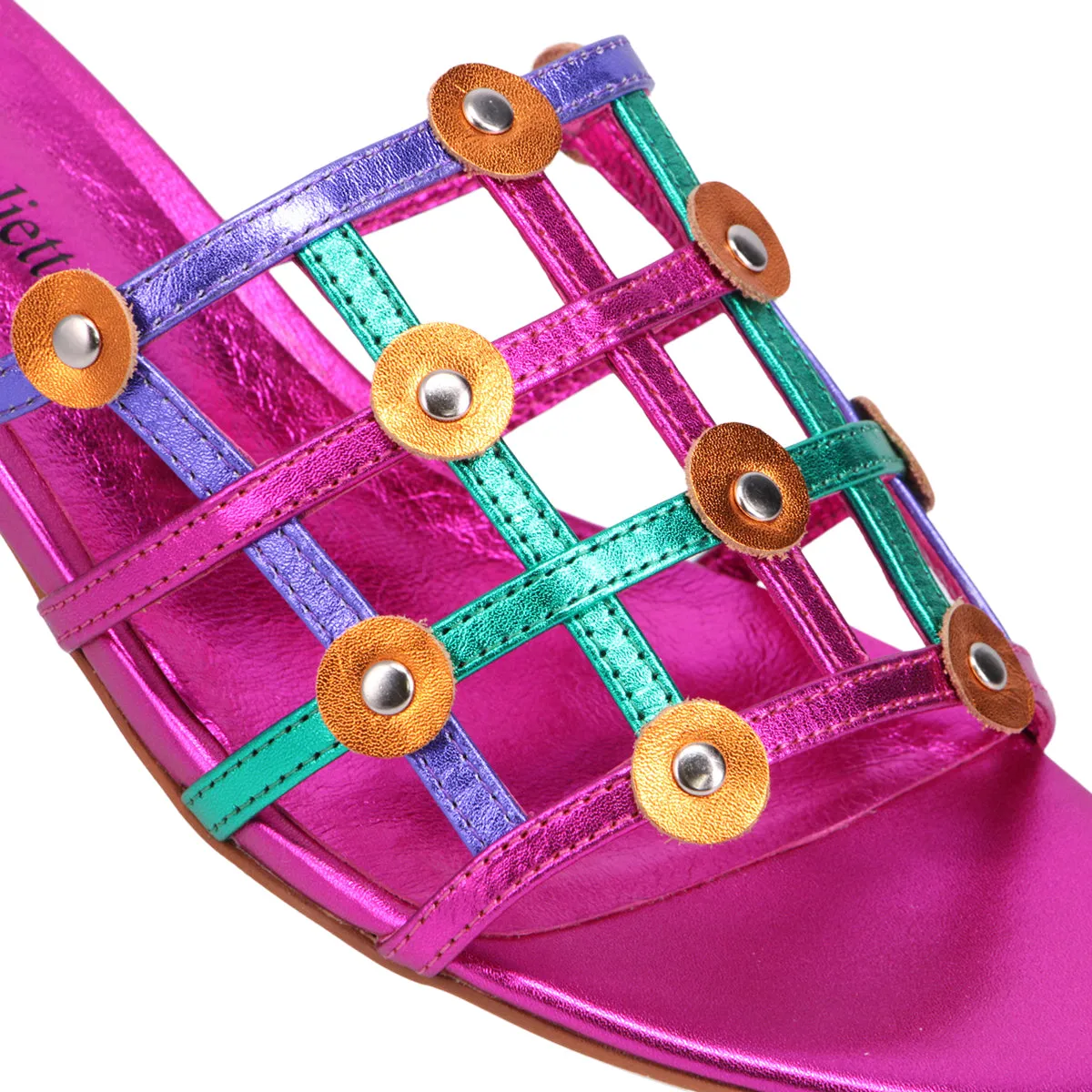 Tychy Heeled Slide