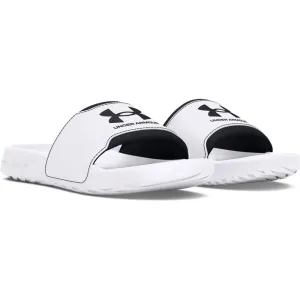 'Under Armour' Men's Ignite Select Slide Sandal - White / White / Black