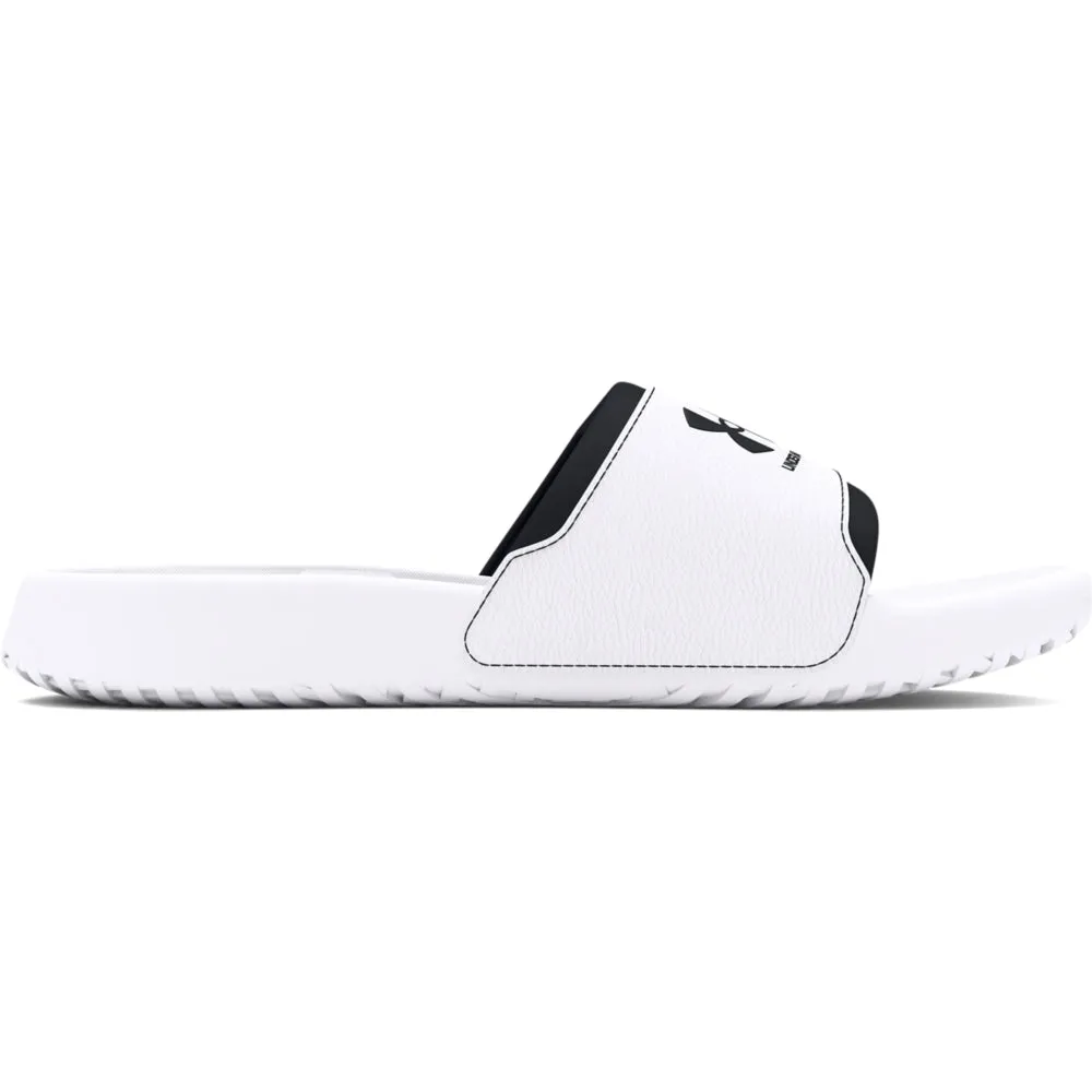 'Under Armour' Men's Ignite Select Slide Sandal - White / White / Black