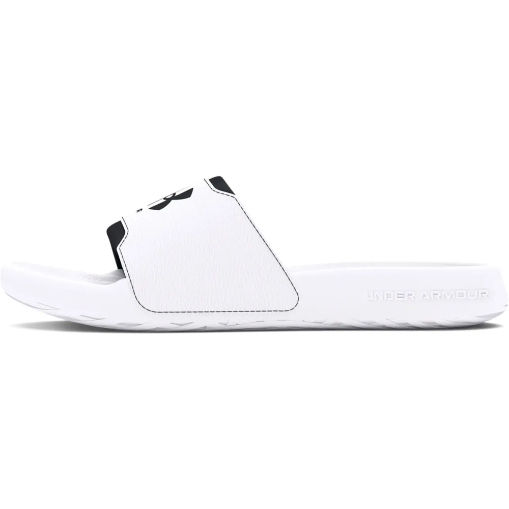 'Under Armour' Men's Ignite Select Slide Sandal - White / White / Black