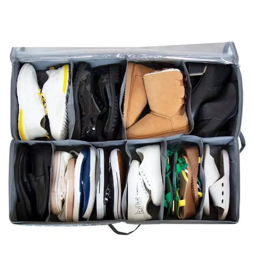 Underbed Storage Containers For Shoes & Clothes (29.5*23.6*5.9 in)