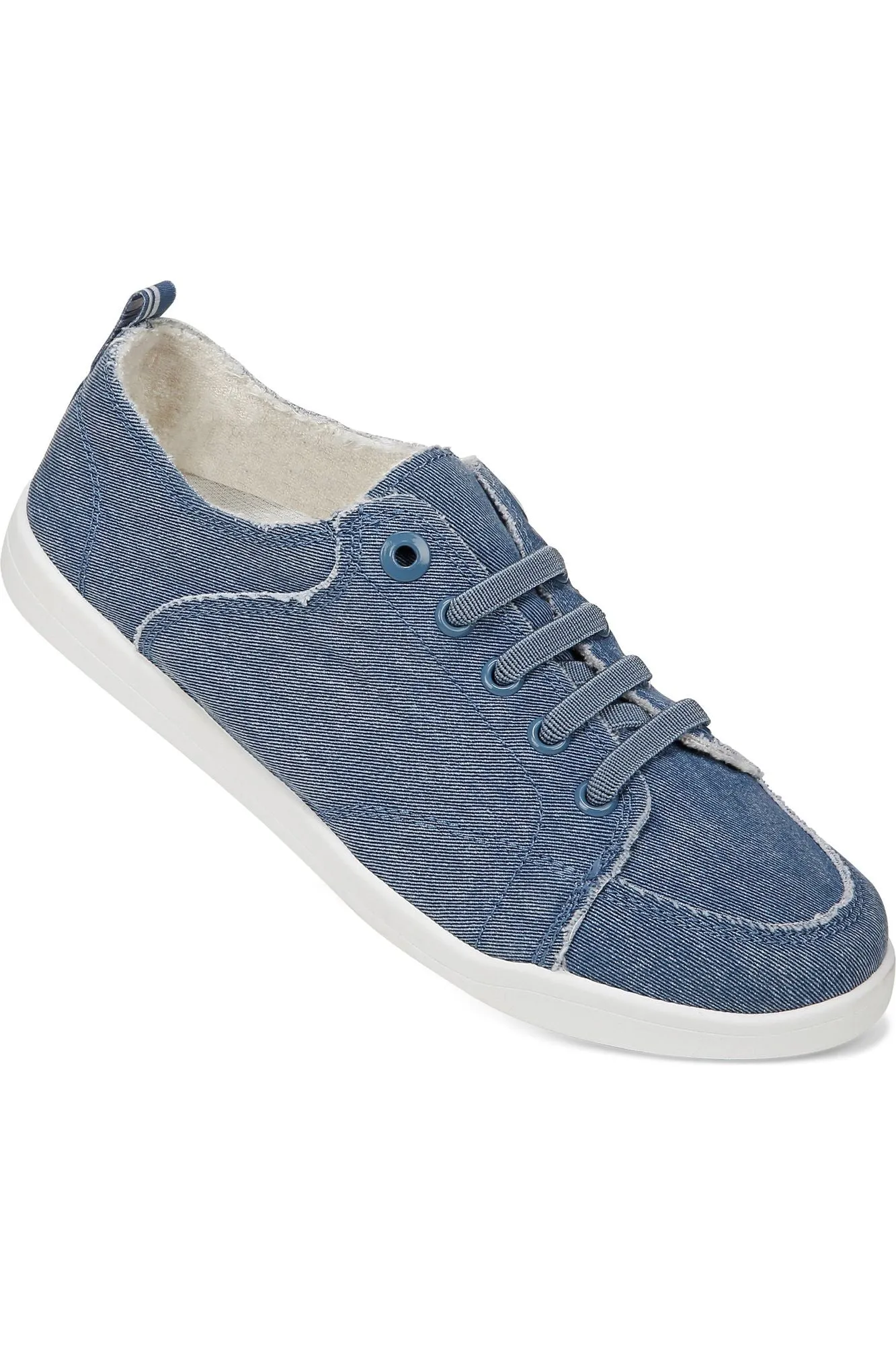 Vionic Canvas Laced Denim Sneaker - Style Pismo CNVS