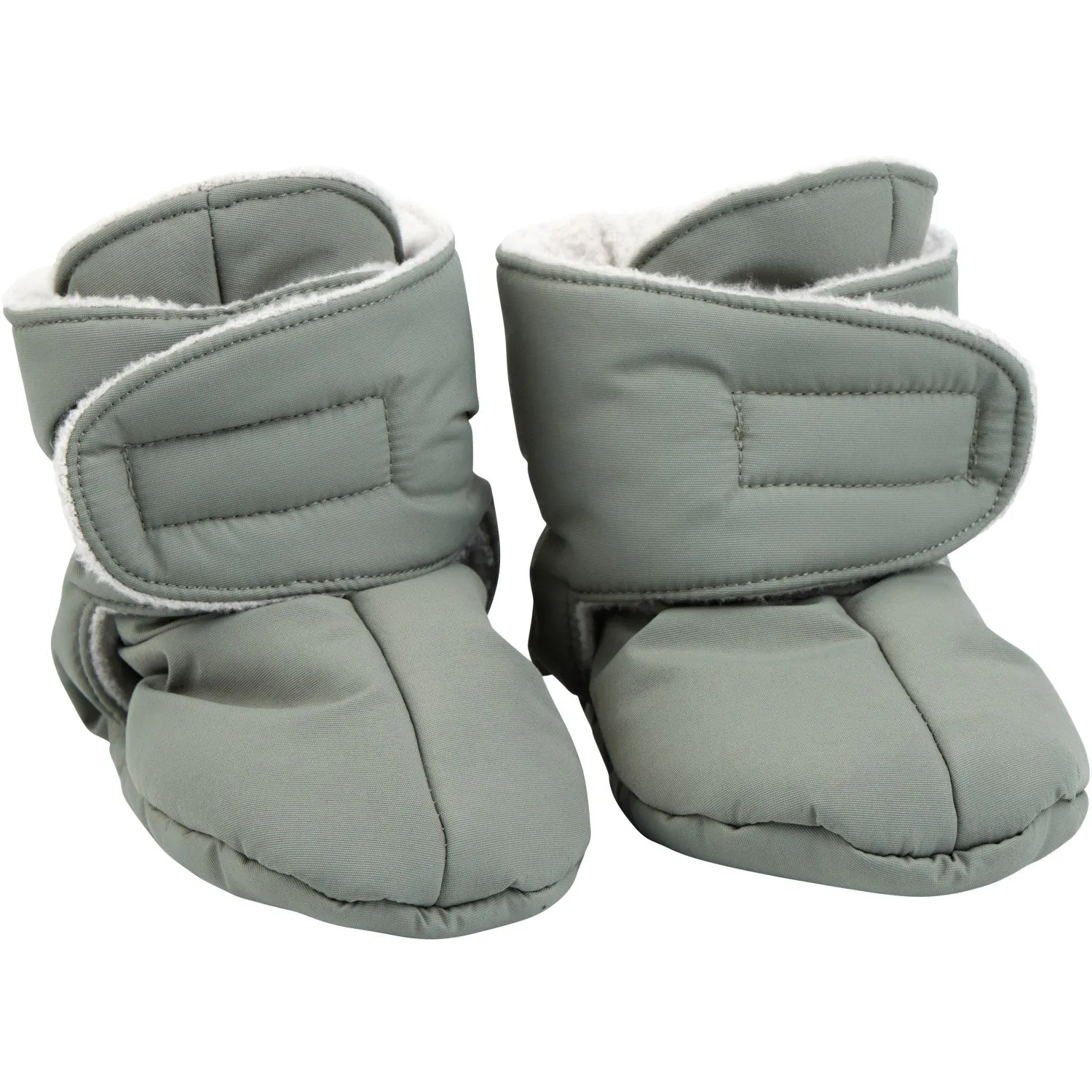 Voksi® Meadow Green Baby Booties-Meadow Green -Light Grey