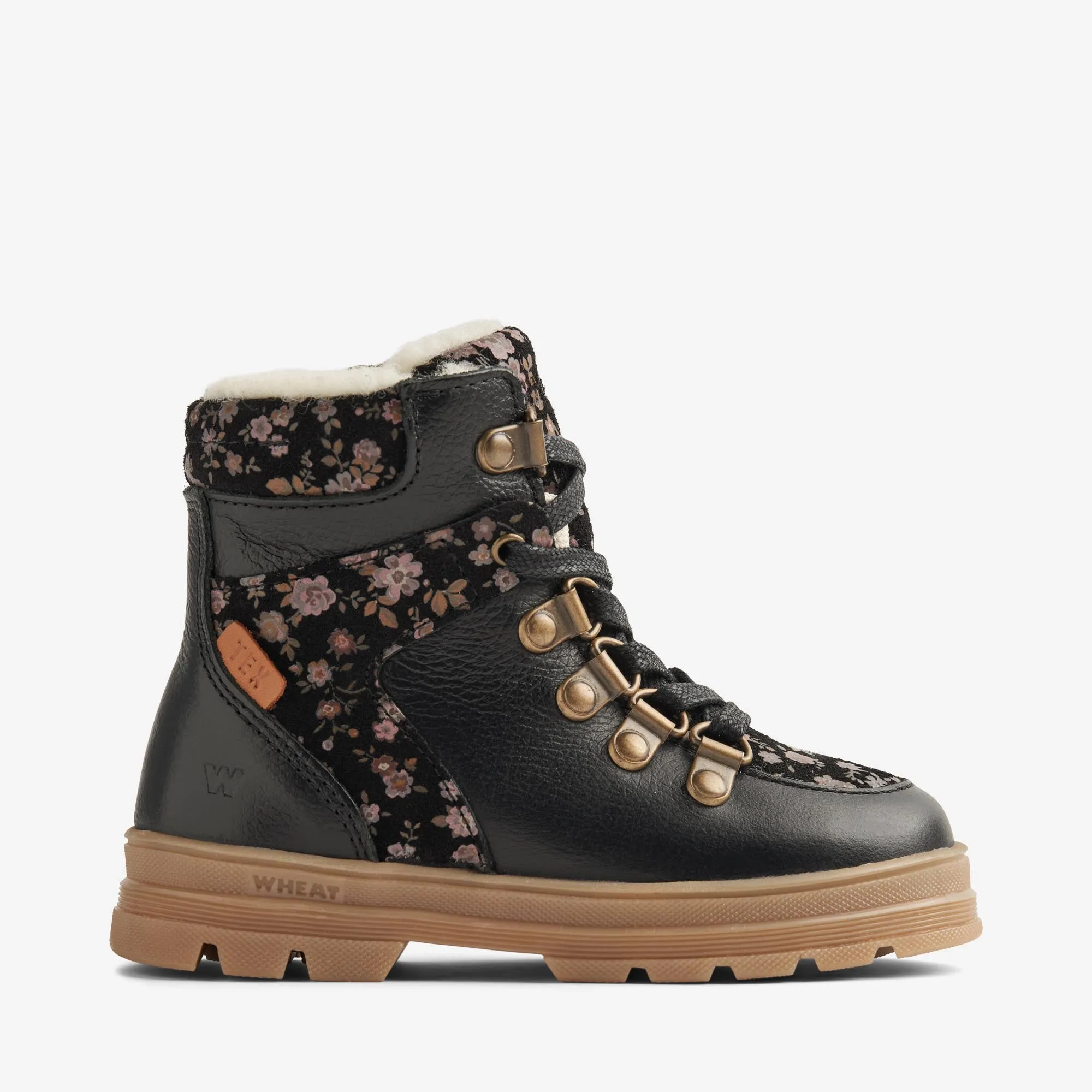 Winterboot Toni Hiker Tex - black flowers