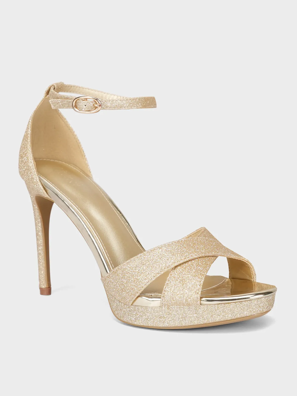 Women "CARISSA" Shimmery Evening Sandals