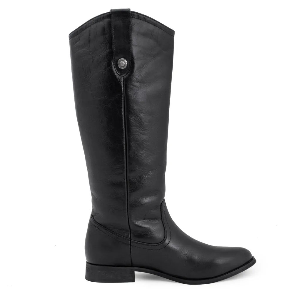 Womens Black Knee High Boots