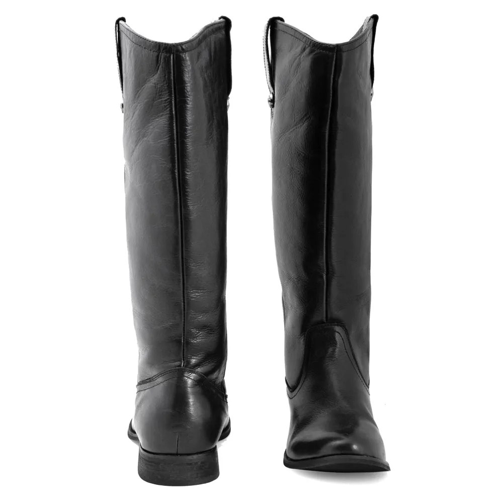 Womens Black Knee High Boots