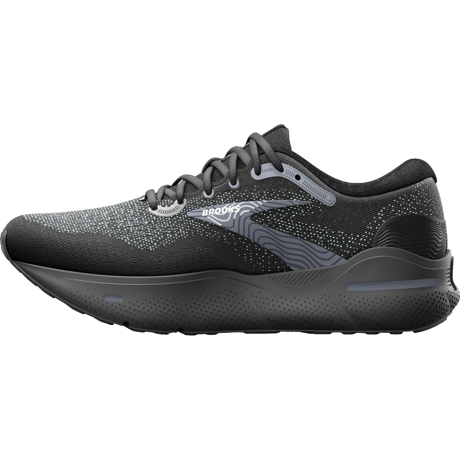 Women's Brooks Ghost Max Black/Black/Ebony