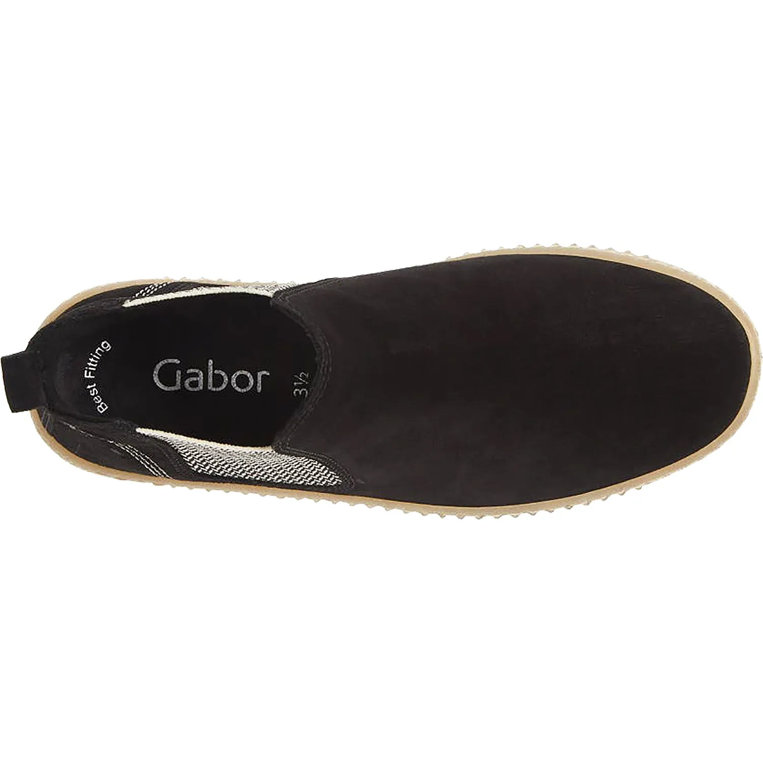 Women's Gabor 73.731.37 Black Suede