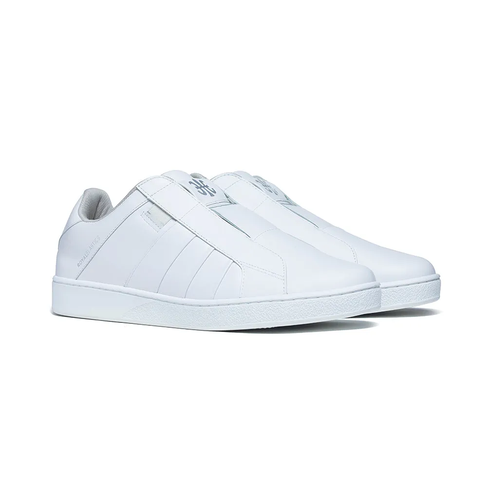 Women's Prince Albert White Leather Sneakers 91401-000