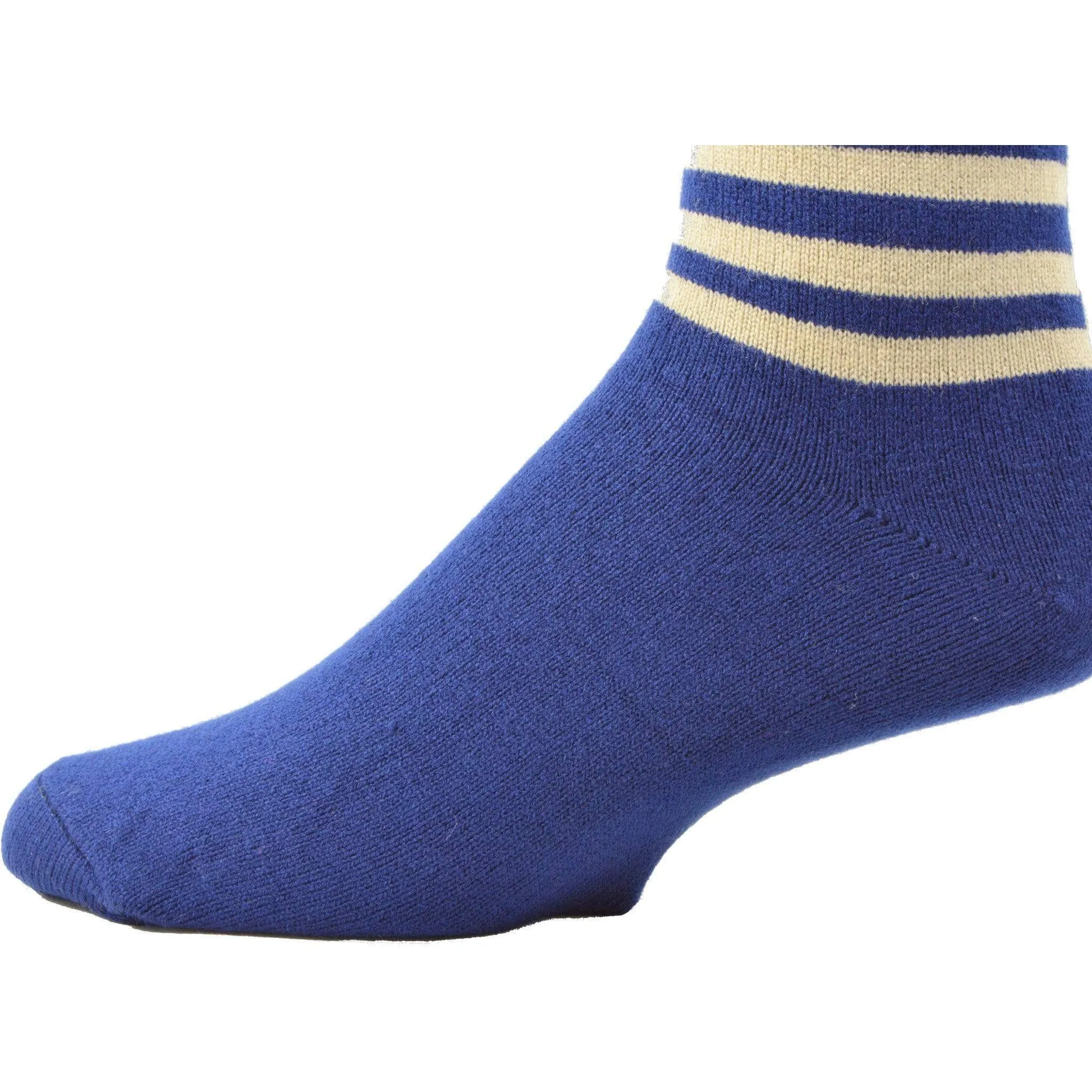 Women's Striped Crew Socks, Heavyweight Colorful Legwear