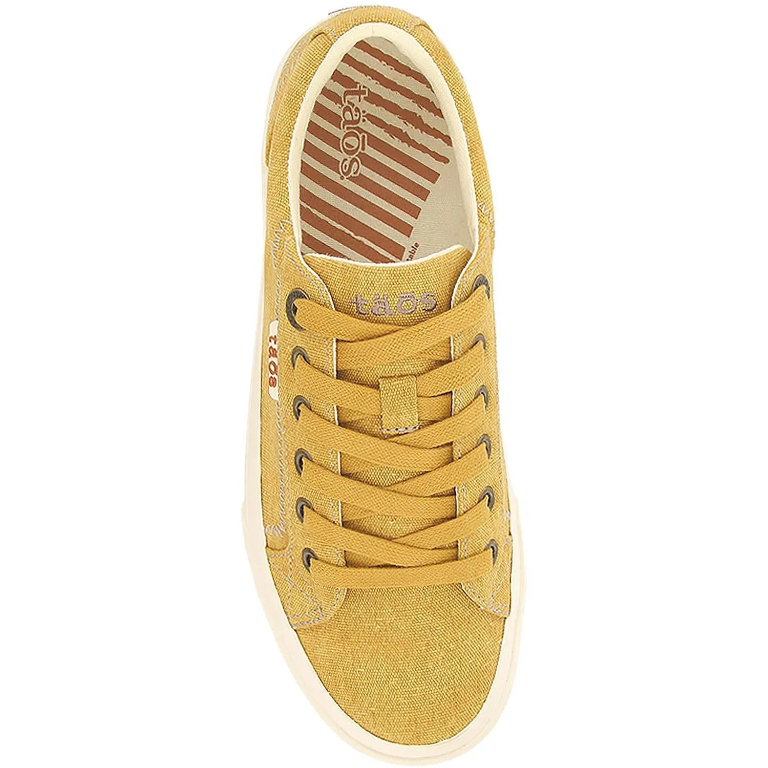 Women's Taos Plim Soul Golden Yellow Canvas