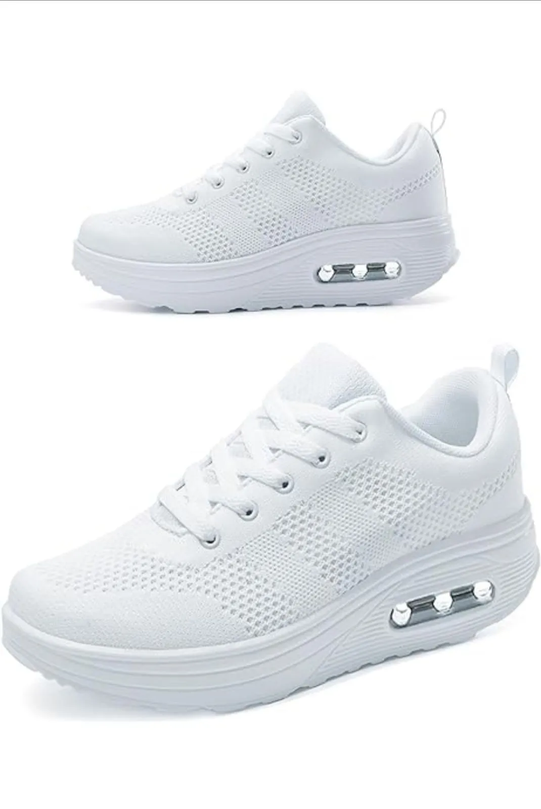 Women's Thick Sole Tennis Shoes 001271020