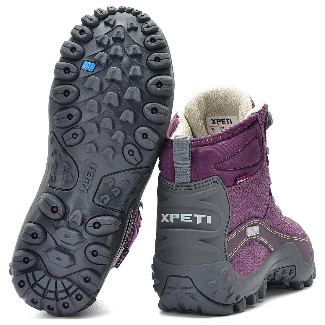 XPETI Women's Dimo Trek Waterproof Hiking Boots